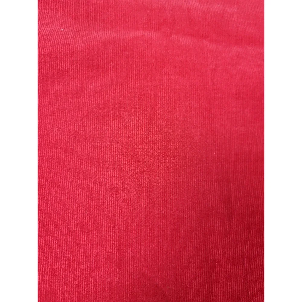 Gymboree Red Thin Wale Corduroy Jumper Applique Scottie Dog Size 5 School Church